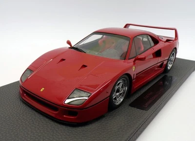 Top Marques 1/18 Scale Model Car TOP098A - Ferrari F40 - Red - Image 1 of 4