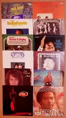 25x Vinyl :  Elvis Presley, Bill Haley, Elton John, Tom Jones, Mike Batt, Ella F - Bild 1 von 3