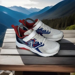 New Balance Kids Rave Run v2 Bungee Lace with Top Strap Size 5.5 Light Clean Gym - Picture 1 of 24