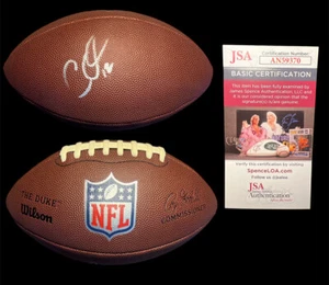 Chris Olave Signed Autographed Duke Replica NFL Football ~ JSA COA - Picture 1 of 1