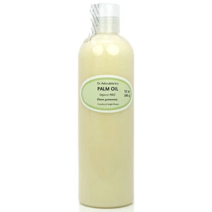 Pure Organic Palm Oil 76 Degree RBD by Dr.Adorable 4 oz 8 oz up to Gallon - Picture 1 of 15