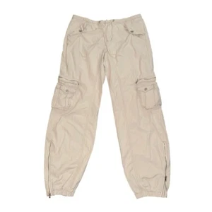 Retro 90s y2k Union Bay Khaki Cargo Hose Größe 13 Large Skater - Bild 1 von 13