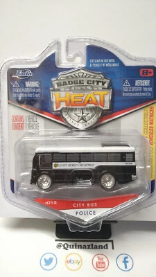 Jada Toys 2010 badge city heat vague 1 City bus (NG04) - Photo 1/2
