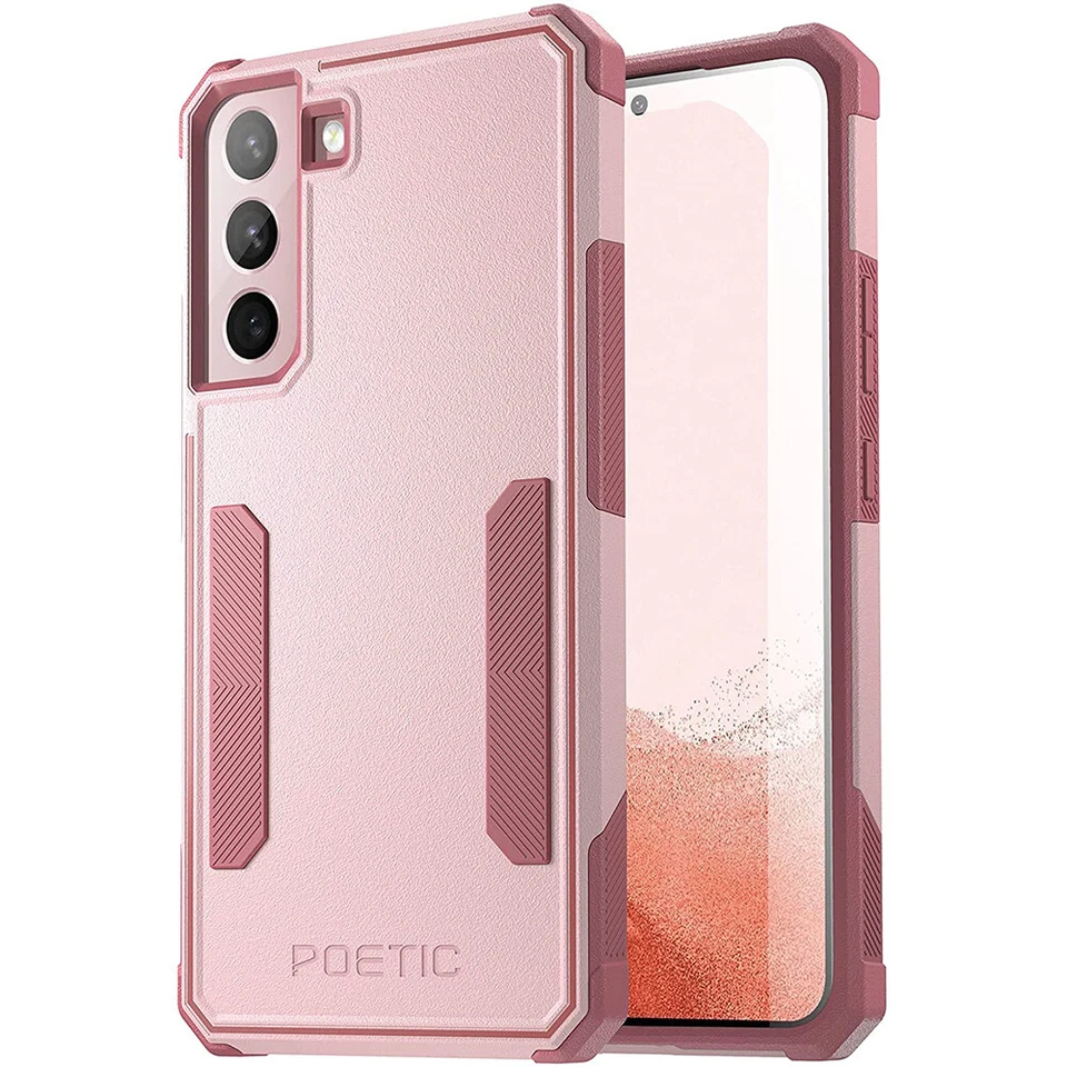Poetic Neon Case for Samsung Galaxy S22 - Light Pink