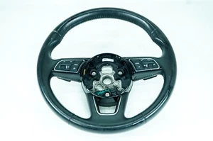 Volante de cuero 17-19 Audi A4 Premium OEM con interruptores 5107 - Imagen 1 de 19