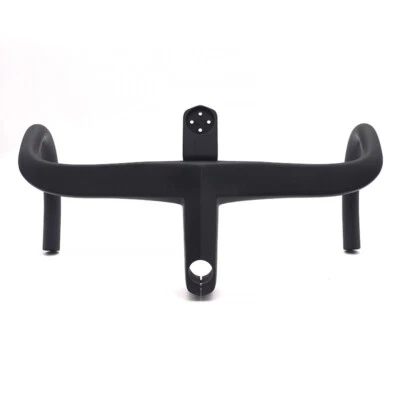 Carbon Fiber Road Bike Integrated Bar Stem Drop Bar Gravel Bike Handlebar 28.6mm - Image 1 of 4