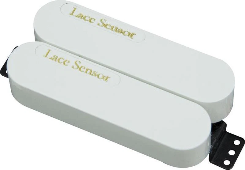 Sensor de encaje doble pastilla oro/oro - blanco Foto 1 de 1