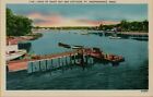 Head Of Onset Bay & Cottages Pt Independence Massachusetts Ma Postcard B27
