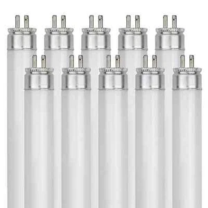 (10 Pack) Commercial F4T5/WW 4-Watt T5 Fluor Tube Mini Bi Pin Base Warm White - Picture 1 of 1