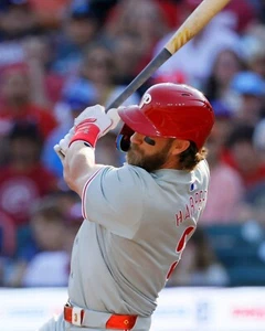 8x10 Photo BRYCE HARPER Philadelphia Phillies MVP All Star - Picture 1 of 1