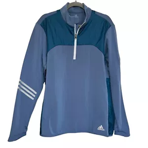 adidas Climaheat Primaloft Frostguard 1/4 Zip Jacket Med Coldwater Golf CY7452 - Picture 1 of 16
