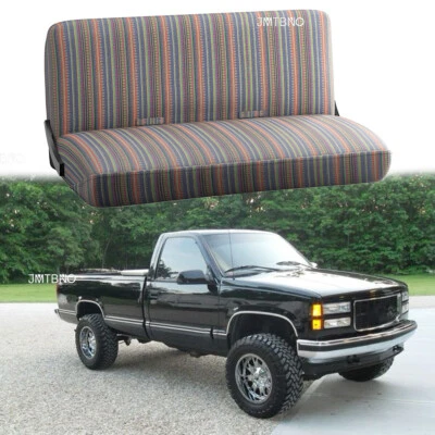 Cubierta de asiento de coche de banco manta de silla de camioneta antigua para GMC C1500 C2500 C3500 Foto 1 de 4