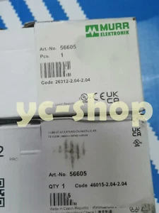 Nueva placa de enchufe de bus electrónico MURR 56605 envío rápido a través de FedEx o DHL - Imagen 1 de 4