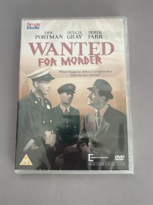 Wanted For Murder DVD Eric Portman Brand New & Factory Sealed UK Genuine - Image 1 of 4