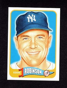 #3 EDDIE ROBINSON, New York Yankees & 4-time All-Star | Ronnie Joyner artwork