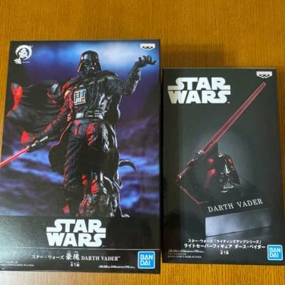Star Wars Goukai Series Darth Vader Lightsaber Figure Doll Set Banpresto Japan - Image 1 of 4