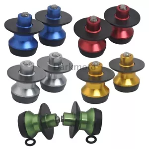 10mm Aluminum Swingarm Spools Sliders Decorated Parts Universal For Kawassaki - Bild 1 von 14