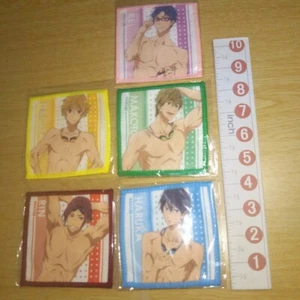 A71464 ¡Gratis! Montaña rusa Eternal Summer Cloth x5 HARUKA MAKOTO NAGISA REI RIN - Imagen 1 de 4