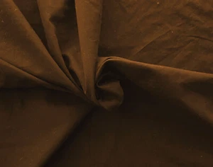 100% Baumwolle Canvas Webstoff Meterware braun 2/18 - Bild 1 von 6