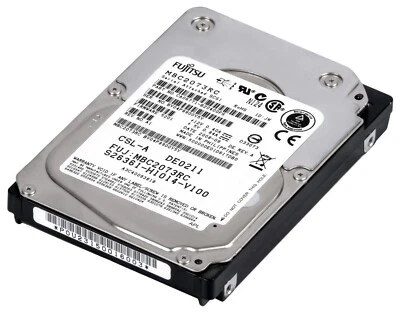 Hard Drive Fujitsu A3C40093818 MBC2073RC 73GB 15K SAS 2.5'' - Image 1 of 3