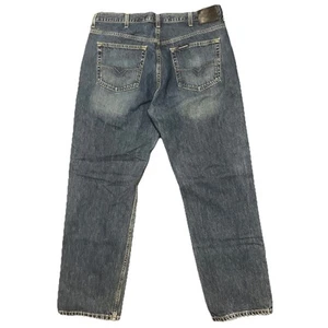 Harley Davidson Relaxed Fit Blue Denim Jeans Mens Size 40x31 Medium Wash - Picture 1 of 7
