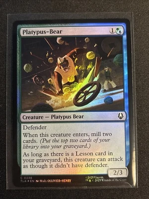 Platypus-Bear (Foil) - 0236 - Avatar: The Last Airbender TLA - MTG - NM/M - Image 1 of 2