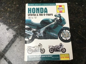 Honda VFR750 & VFR 700 V-Fours 1986 bis 1997 Service Reparaturanleitung von Haynes - Bild 1 von 5
