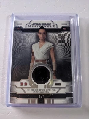 2024 Topps Star Wars Masterwork Rey Rise of the Resistance Relic #RR-R - Image 1 of 2