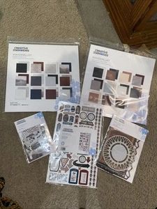 Creative Memories LOT "Wanderlust" 12x12 Paper, Stickers, Mats, Embellishments - Picture 1 of 7