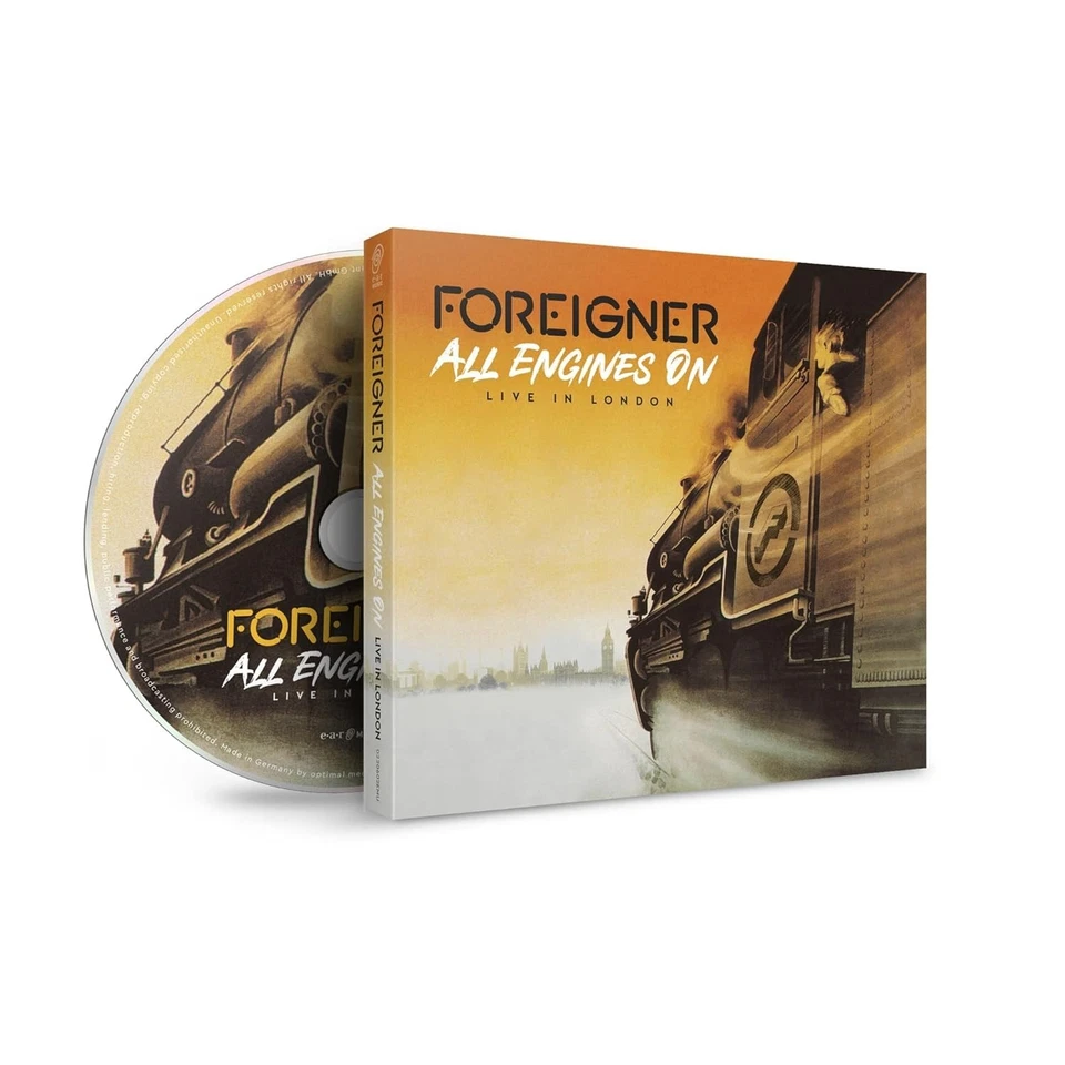 FOREIGNER  All Engines On - Live in London (Neuheit 17.10.2025)  CD  NEU & OVP - Bild 1 von 1