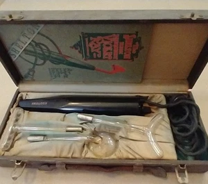 Medical Quackery Antique High Frequency Violet Ray Device in original Box 1920 - Picture 1 of 19