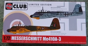 Airfix Club Bausatz: A73017 Messerschmitt Me410A-3 - Maßstab 1:72. Neuer versiegelter Karton - Bild 1 von 4