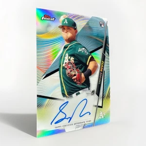 2020 Finest Sheldon Neuse Auto RC Rookie #FA-SN Athletics - Picture 1 of 4