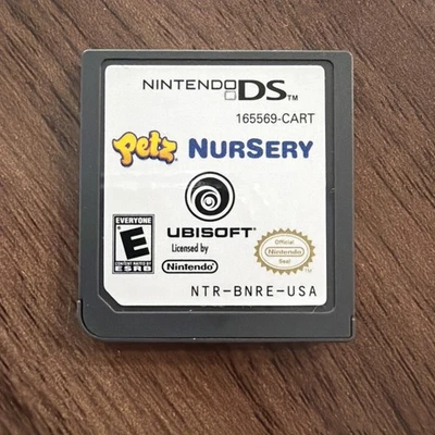 Petz Nursery (Nintendo DS, 2010) Cartridge Tested Ubisoft Kids Video Game Only - Image 1 of 2