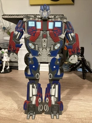 Transformer Movie Special Edition DVD Transforming Optimus Prime Case 2 Disks - Image 1 of 4