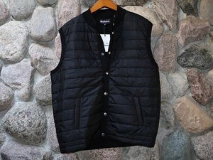 Barbour Essential Gilet Vest Quilted Black MKN0920BK31 New XX-Large XXL - Picture 1 of 8