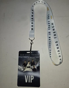 Marianas Trench The Force of Nature Tour VIP Lanyard and Tag Concert Souvenir - Picture 1 of 7