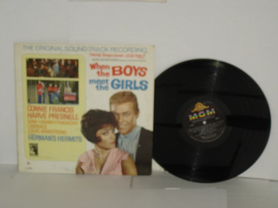When The Boys Meet The Girls 1965 Sam The Sham Herman's Hermits Connie Francis - Image 1 of 1