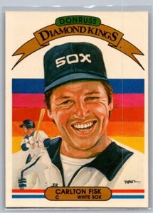1982 Donruss Diamond Kings Carlton Fisk #20 - Bild 1 von 2
