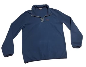 Patagonia Snap T Synchilla Fleecepullover Damen Blau Jacke M - Bild 1 von 7