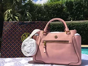 TORY BURCH FRANCES KLEINE TASCHE ROSE TASCHE NEU MIT ETIKETT $ 485 & GESCHENKTASCHE - AUSVERKAUFT - Bild 1 von 9