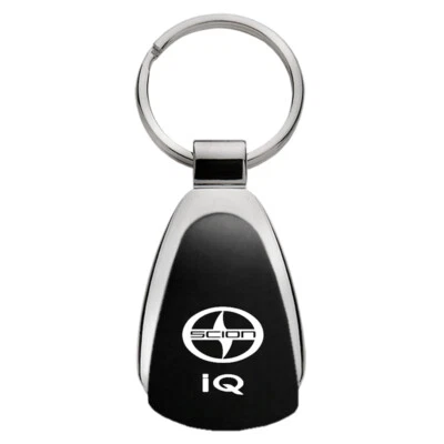 Toyota Scion iQ Tear Drop Key Ring (Black) Foto 1 de 4