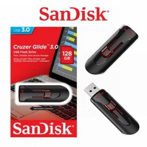 USB3.0 Flash Drive 16G 32G 64G 128G 256G SanDisk Cruzer Glide Memory Stick CZ600 - Picture 1 of 8