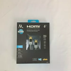 Cavo HDMI Open Box Ricerca Acustica ARGH6 Serie Oro 6 Ft 1440p - Foto 1 di 2