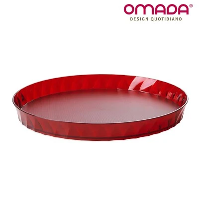 Rundes Serviertablett Ø 36 cm, Stabiler Satinboden, Omada Design, Globo - Bild 1 von 4