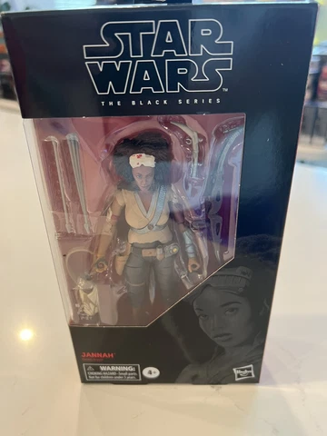 Star Wars Black Series 98 Jannah 6" Action Figure Hasbro New Sealed Cover