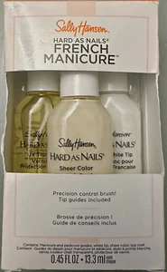 Sally Hansen, Nail Polish, Hard As Nails French Manicure Kit, Sheer Romance - Picture 1 of 4
