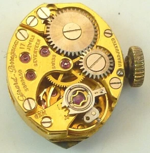 Girard Perregaux 17 Jewels Wrist Watch Movement - Parts / Repair - Picture 1 of 7