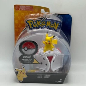 TOMY Pokemon Throw ‘N’ Pop Poke Ball + Pikachu Set NEW SEALED PACKAGE - Picture 1 of 2