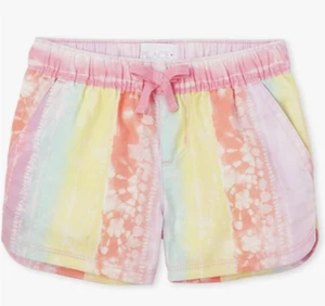 The Children's Place Dolphin Shorts Multi Color, Girls 5T, 2 Pair - New - Picture 1 of 5